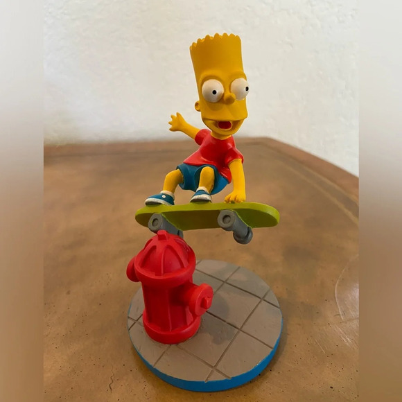 The Simpsons GANG WAY, MAN Bart The Simpsons Nuclear Family Collection Figurine - Picture 1 of 6